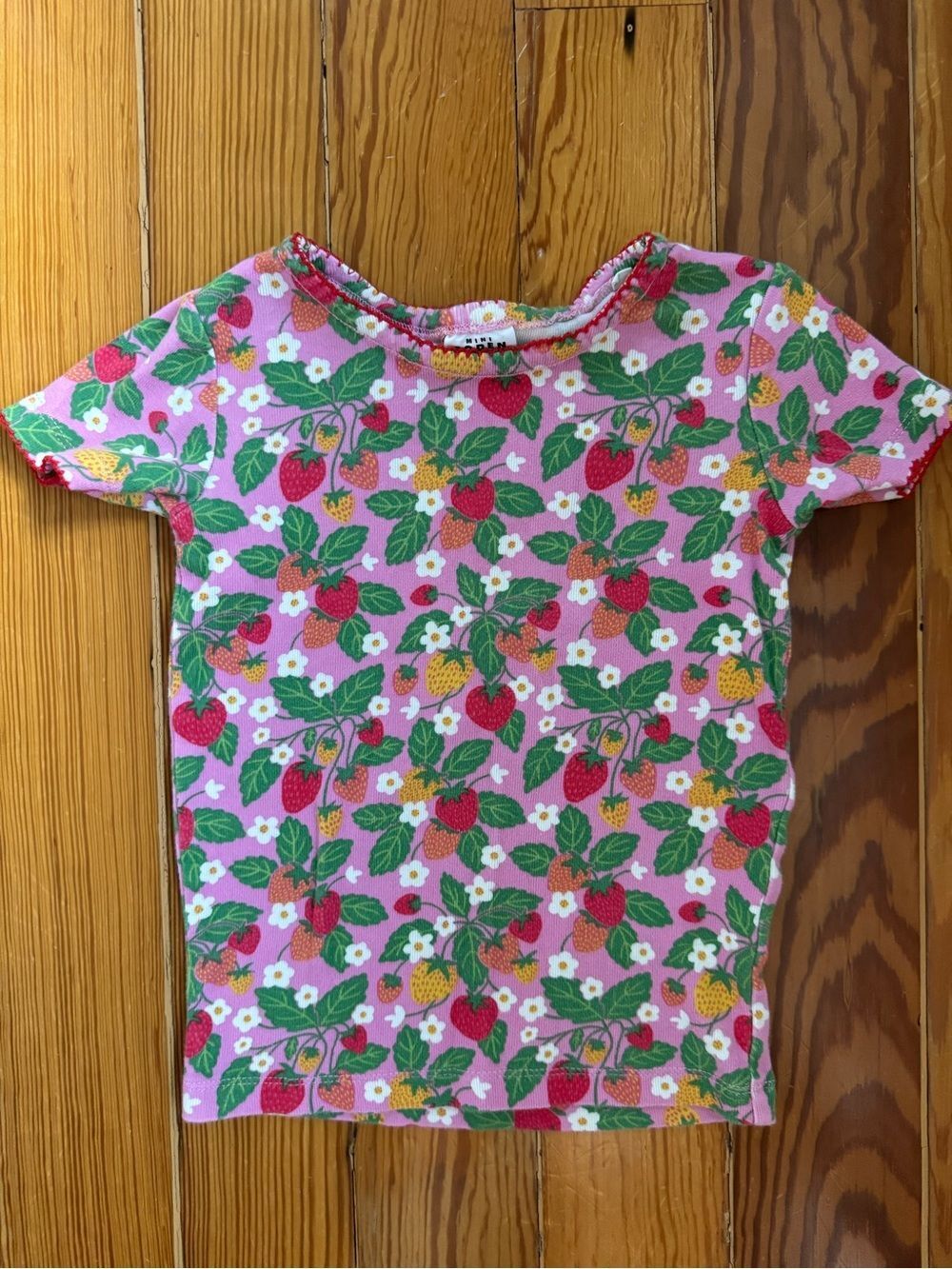 Mini Boden Floral PJ Top